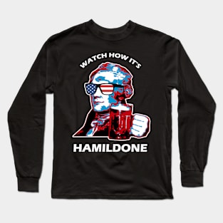 Drink with Hamiltone Long Sleeve T-Shirt